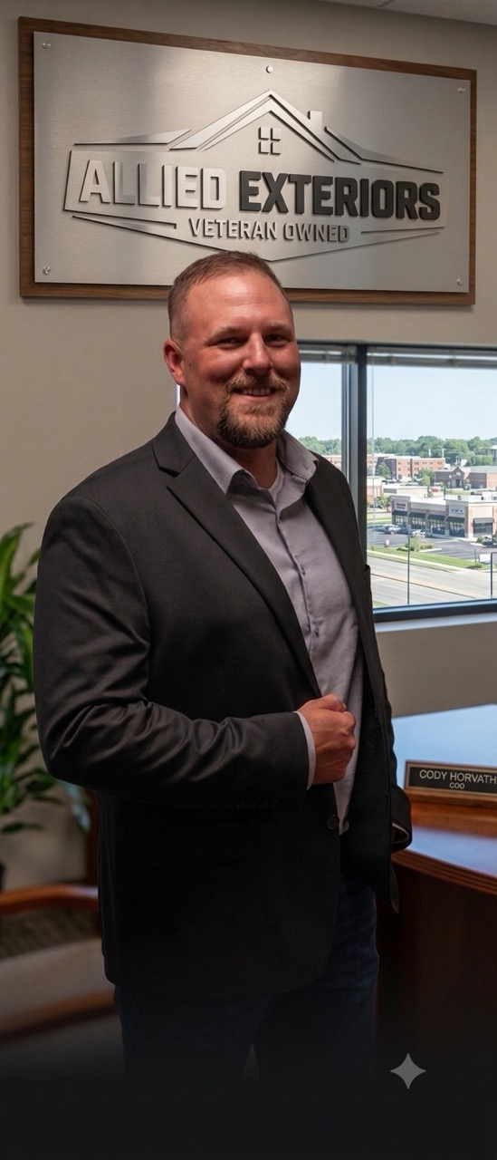 Cody Horvath, Chief Operating Officer at Allied Exteriors in Fort Wayne
