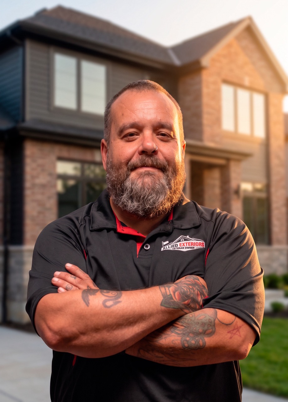 Jason Oney, Production Manager and Quality Technician at Allied Exteriors in Fort Wayne